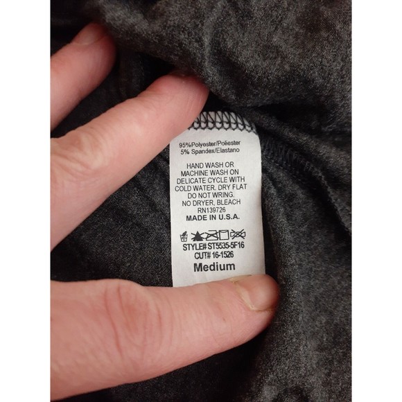 NEW Altar'd State Cardigan Women M Gray Elbow Patches Lightweight Open Academia - Picture 6 of 9